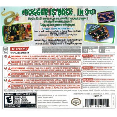 Frogger 3D - Nintendo 3Ds (Seminovo)