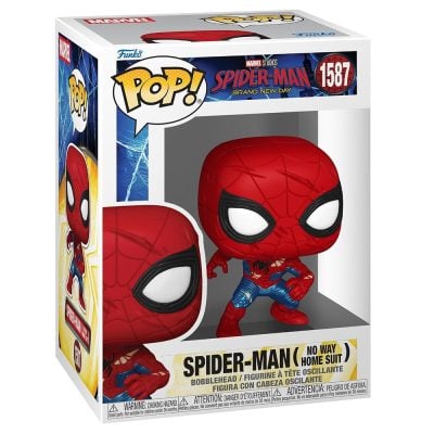 Funko Pop Marvel - Homem-Aranha: Um Novo Dia - Spider-Man (Traje De Sem Volta Para Casa) #1587