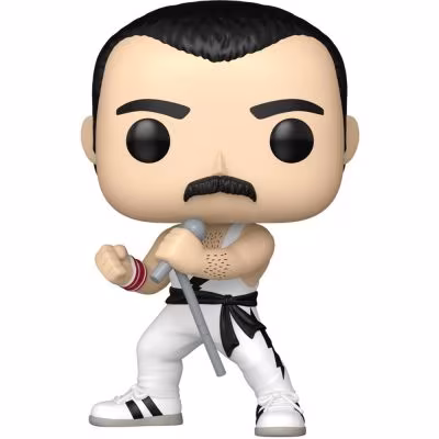 Funko Pop Rocks - Queen - Freddie Mercury (White Singlet) #496