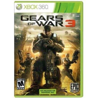Gears Of War 3 -Xbox 360 (Usado) (Trinco) (Roda Somente No Xbox One Ou Series X)