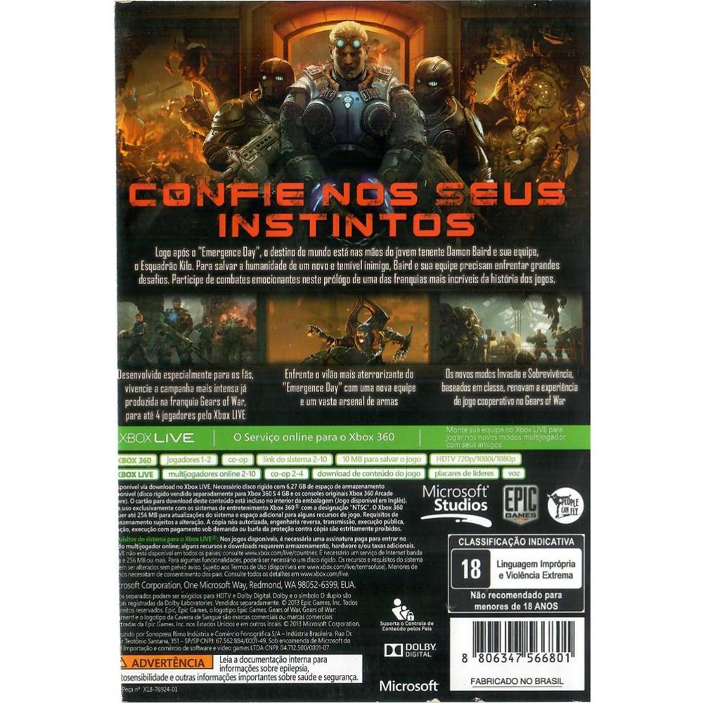 Gears Of War: Judgment - Xbox 360 (Usado) (Capa Paralela)