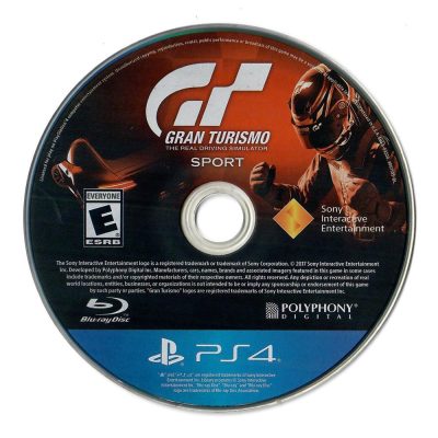 Gran Turismo Sport - Ps4 (Usado) (Somente O Disco)