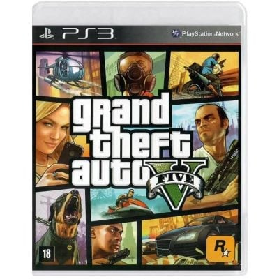 Grand Theft Auto V (Gta 5) (Com Mapa) - Ps3 (Seminovo)