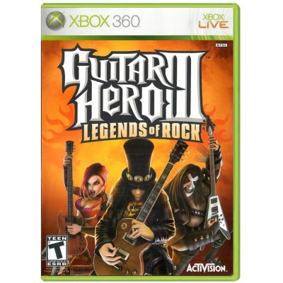 Guitar Hero 3 Legends Of Rock - Xbox 360 (Usado) (Joga No Controle)