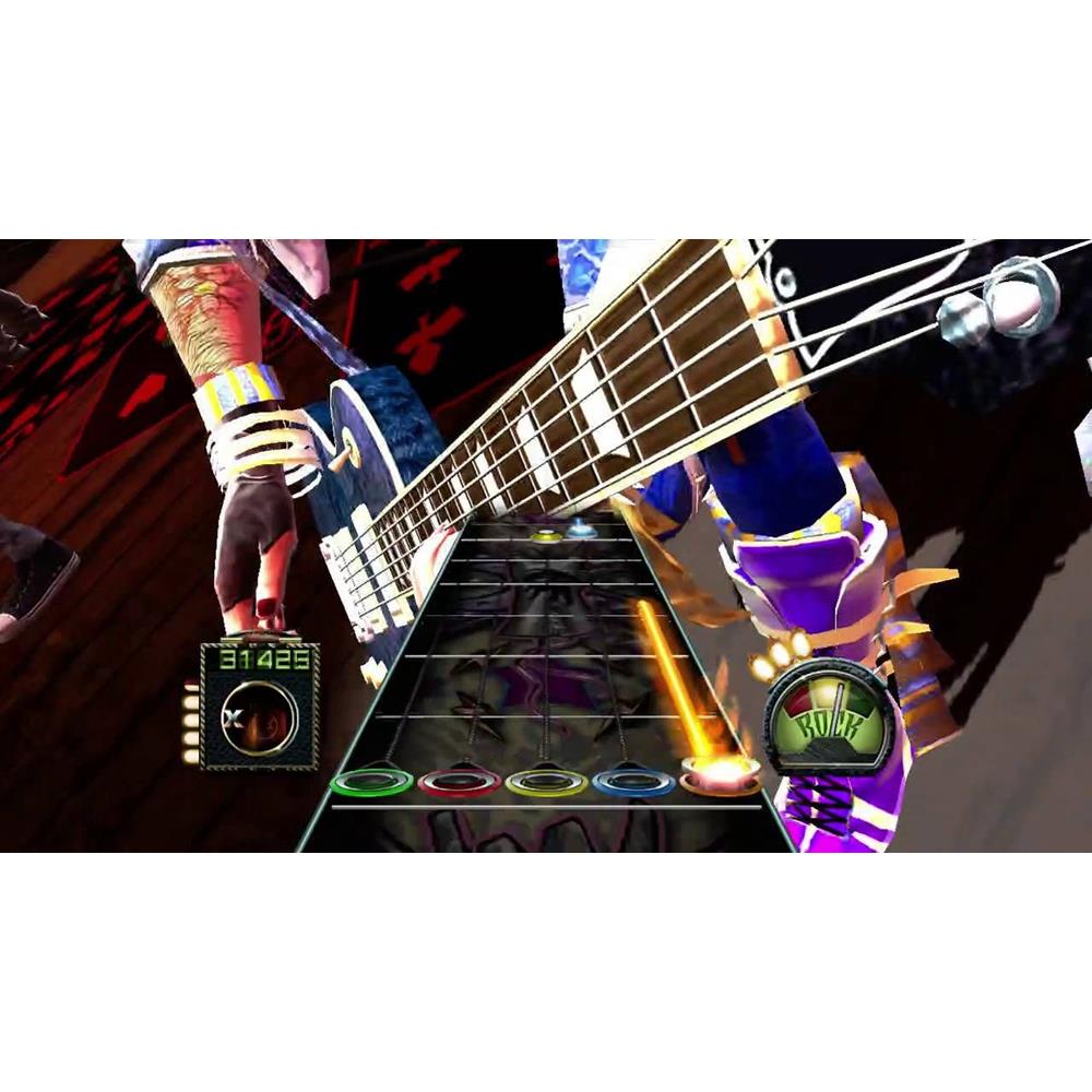 Guitar Hero Aerosmith - Xbox 360 (Joga No Controle) (Seminovo)
