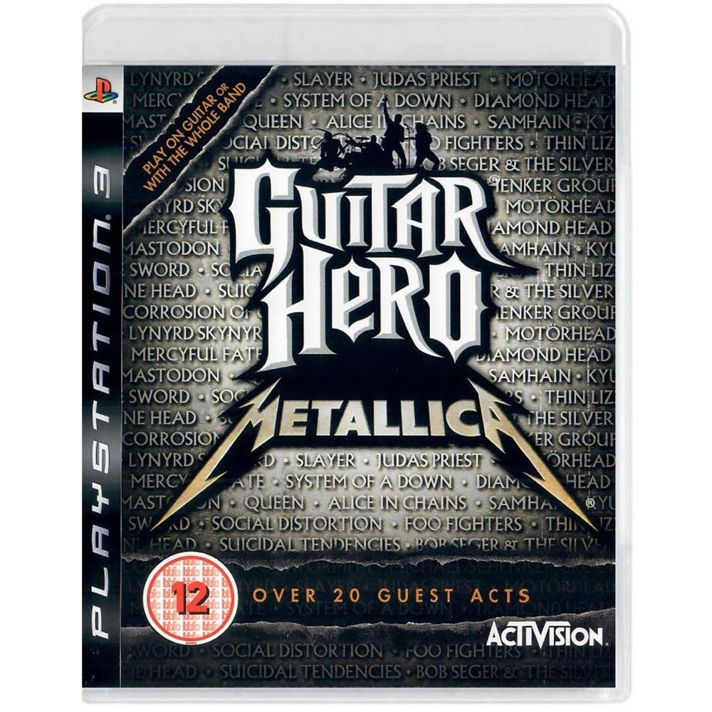 Guitar Hero Metallica – Ps3 (Requer Guitarra, Bateria Ou Microfone) (Seminovo) Guitar Hero Metallica - Ps3 (Requer Guitarra, Bateria Ou Microfone) (Seminovo)