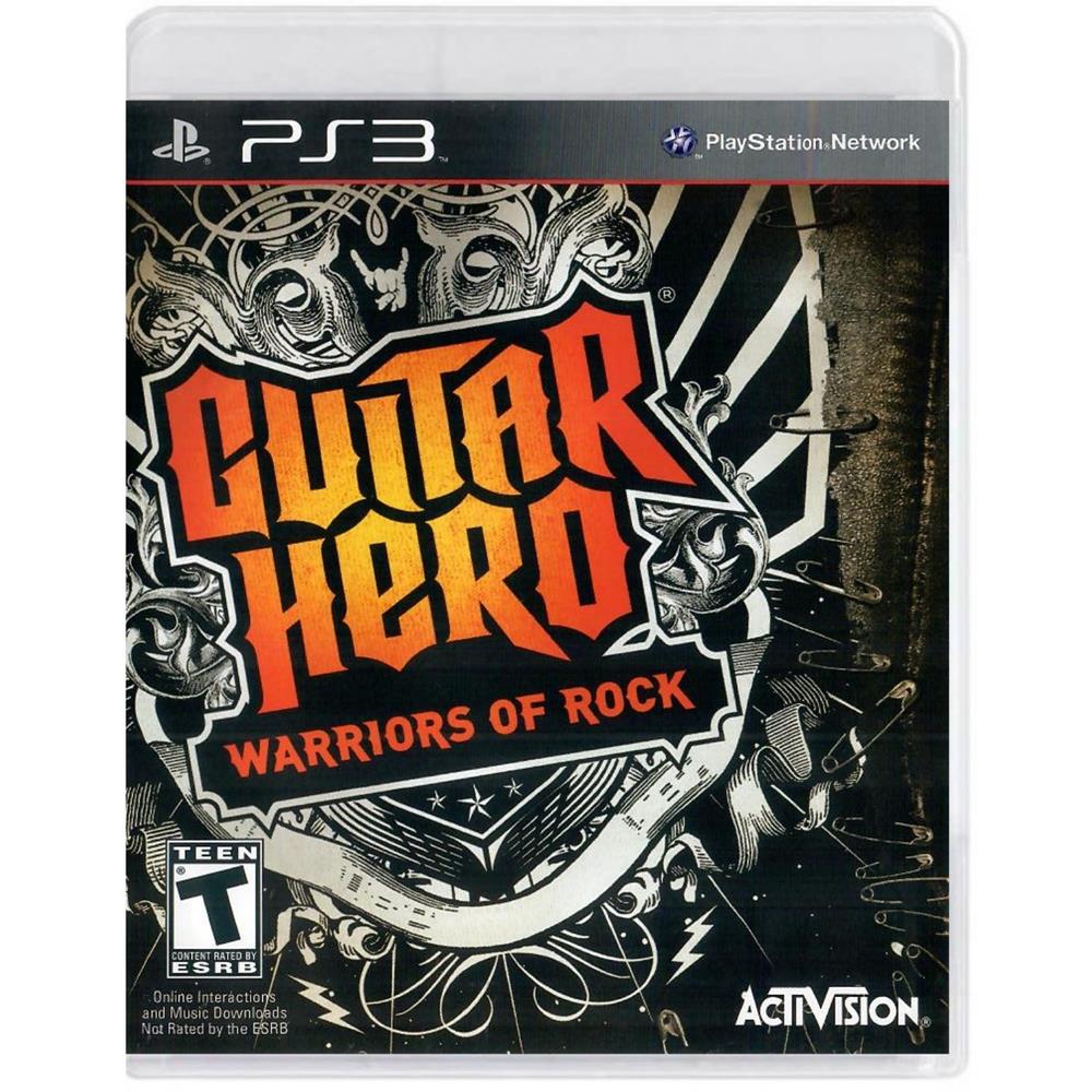 Guitar Hero Warriors Of Rock – Ps3 (Requer Guitarra, Bateria Ou Microfone) (Seminovo) Guitar Hero Warriors Of Rock - Ps3 (Requer Guitarra, Bateria Ou Microfone) (Seminovo)