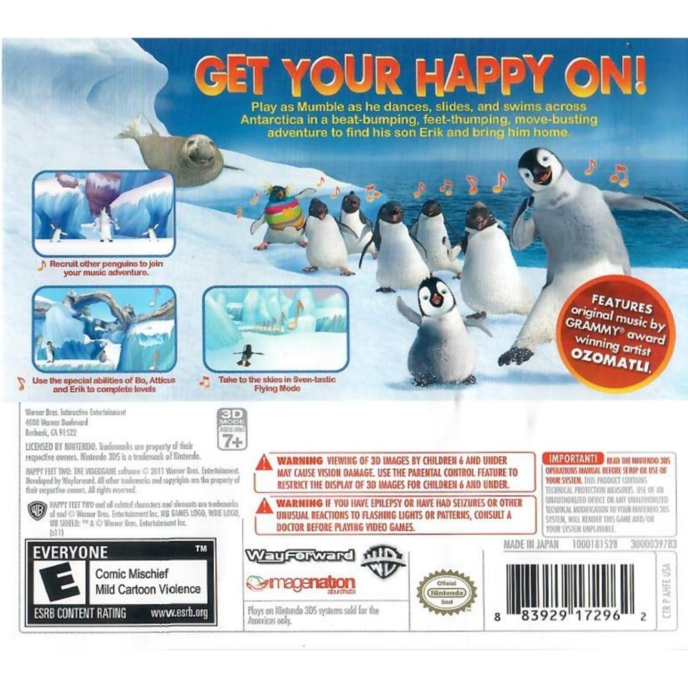 Happy Feet Two - Nintendo 3Ds (Usado)