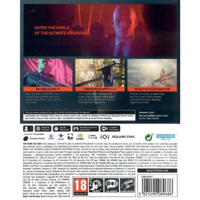 Hitman 3 - Ps5 (Europeu) (Inglês) (Usado) (Capa E Encarte Com Rasguinho)