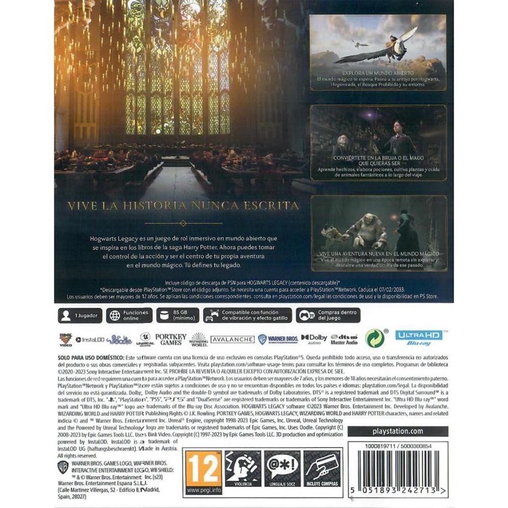 Hogwarts Legacy - Ps5 (Europeu) (Português) (Seminovo)