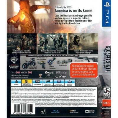 Homefront The Revolution - Ps4 (Usado) (Europeu)