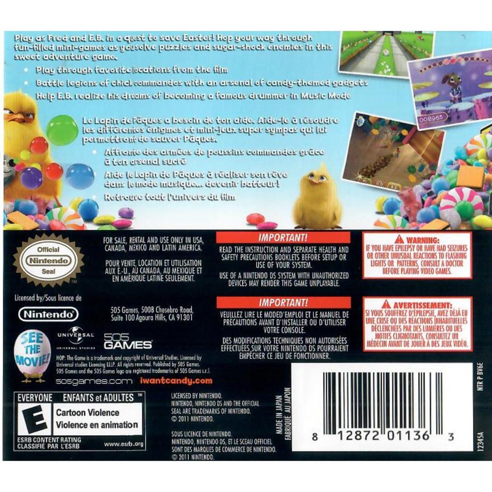 Hop The Movie - Nintendo Ds (Seminovo)