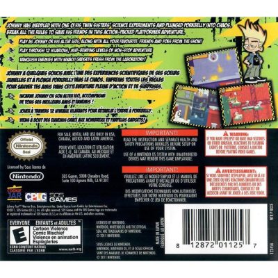 Johnny Test - Nintendo Ds (Seminovo)