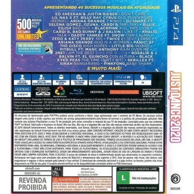 Just Dance 2020 - Ps4 (Usado) (Sem Manual)