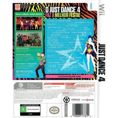 Just Dance 4 - Nintendo Wii (Usado)