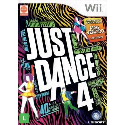 Just Dance 4 - Nintendo Wii (Usado)