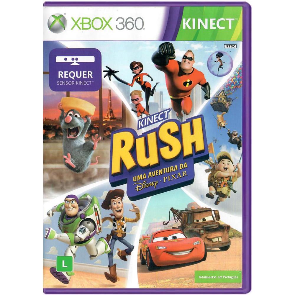 Kinect Rush Uma Aventura Disney Pixar – Xbox 360 (Usado) (Mancha) Kinect Rush Uma Aventura Disney Pixar - Xbox 360 (Usado) (Mancha)