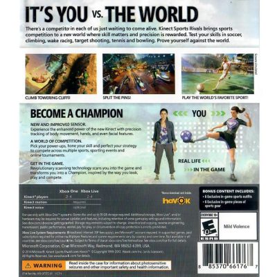 Kinect Sports Rivals - Xbox One (Usado)