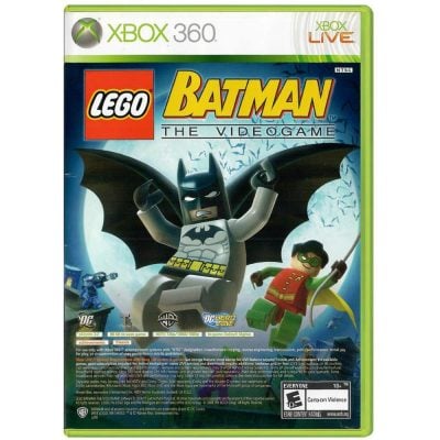 Lego Batman The Video Game + Pure - Xbox 360 (Combo 2 Jogos) (Seminovo)