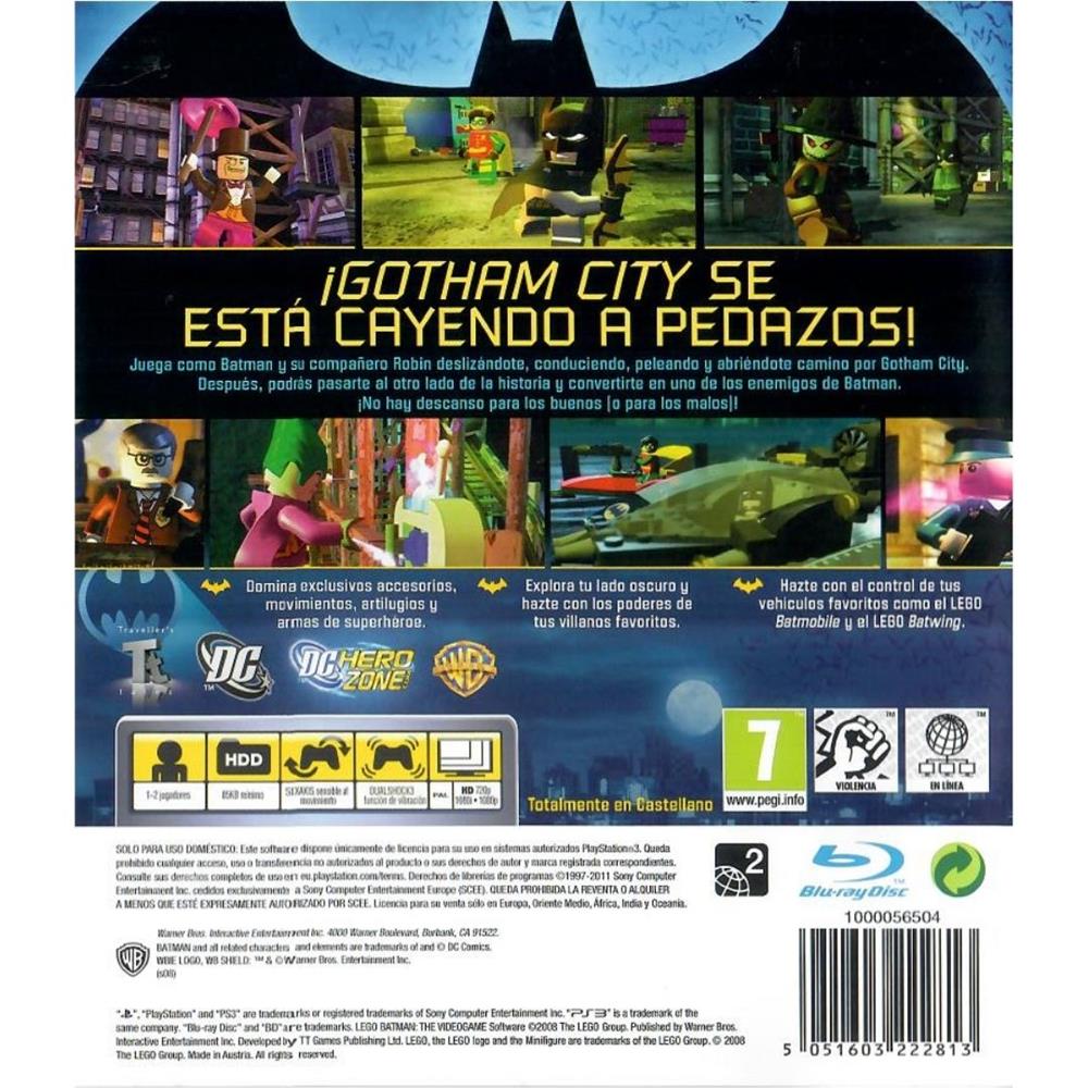 Lego Batman The Videogame - Ps3 (Seminovo)