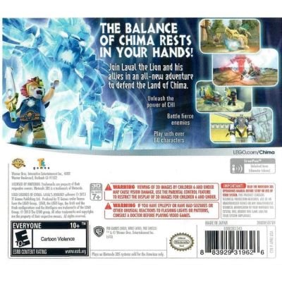 Lego Chima Lavals Journey - Nintendo 3Ds (Seminovo)