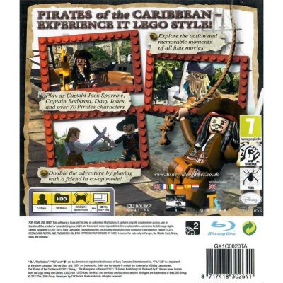 Lego Pirates Of The Caribbean - Ps3 (Seminovo)