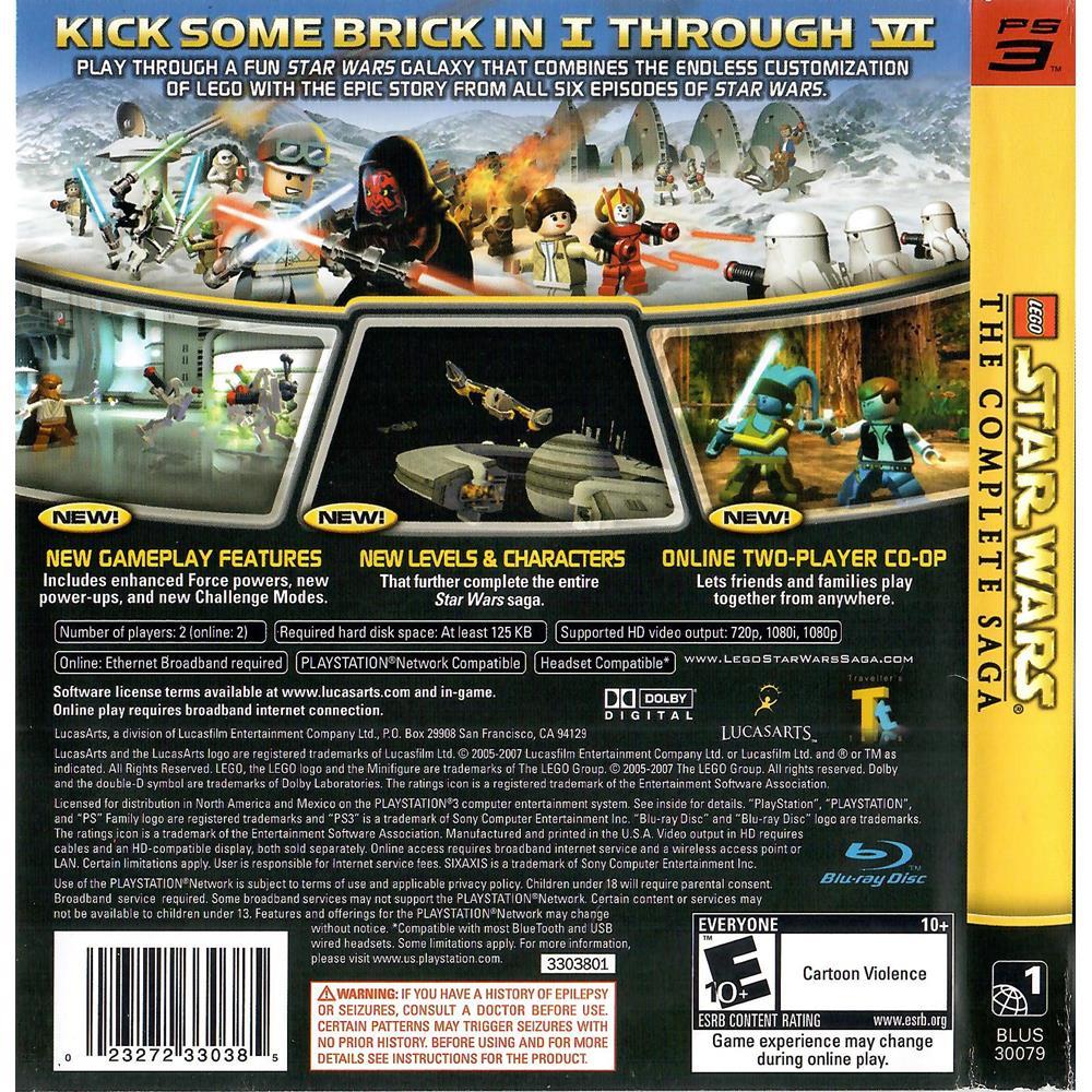 Lego Star Wars The Complete Saga - Ps3 (Usado)