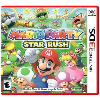 Mario Party Star Rush - Nintendo 3Ds (Capa Vermelha) (Seminovo)