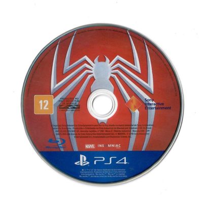 Marvel Spider Man - Ps4 (Usado) (Somente O Disco)