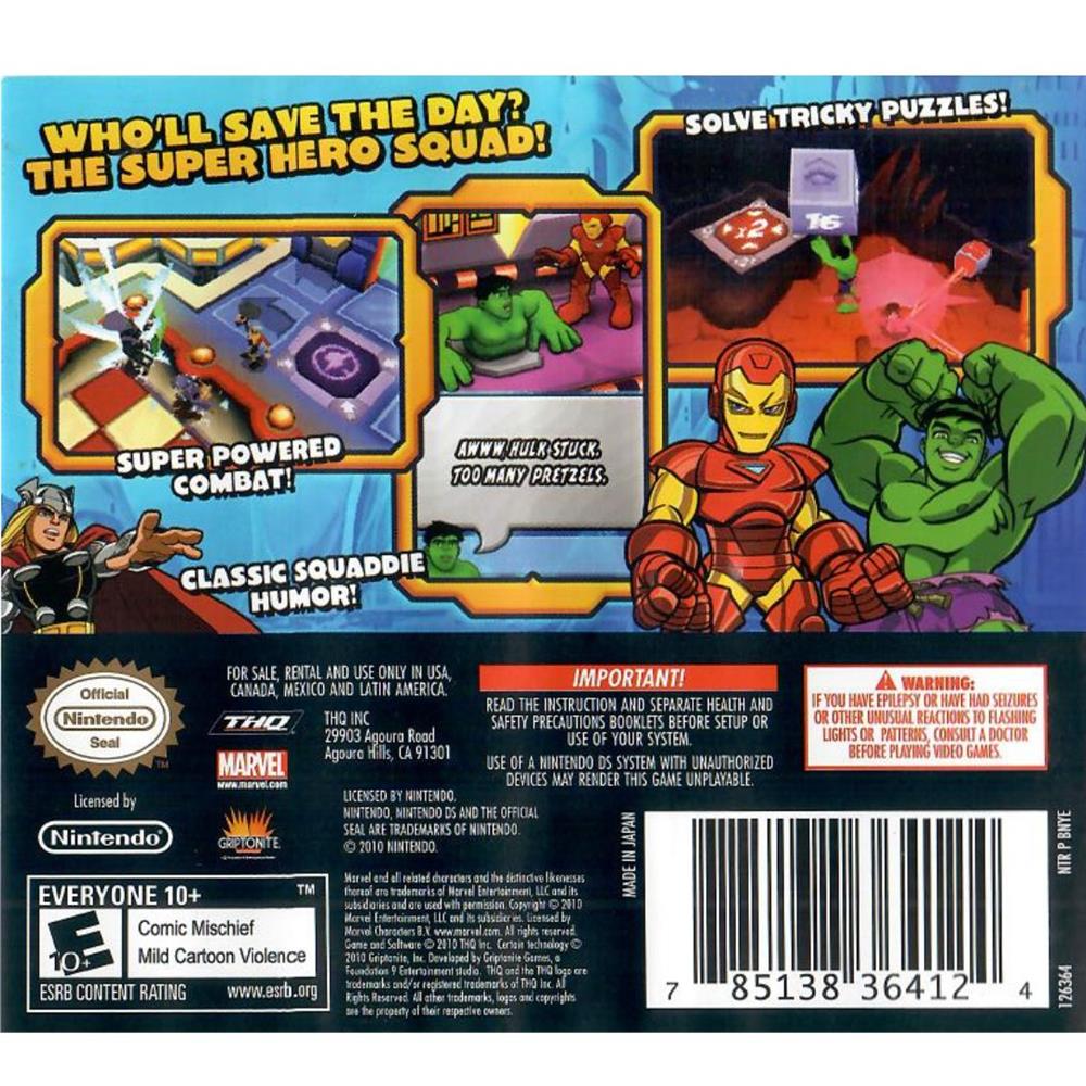 Marvel Super Hero Squad The Infinity Gauntlet - Nintendo Ds (Seminovo)