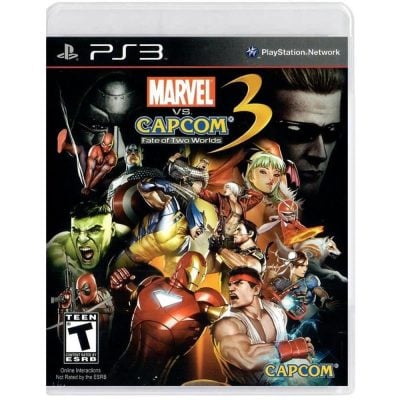 Marvel Vs Capcom 3 Fate Of Two Worlds - Ps3 (Usado) (Manual Amassado)