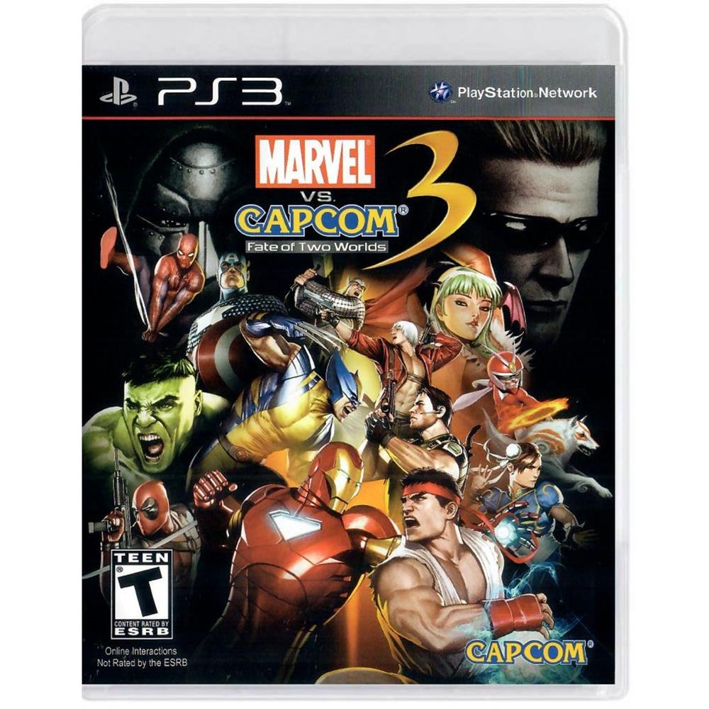 Marvel Vs Capcom 3 Fate Two Worlds – Ps3 (Seminovo) Marvel Vs Capcom 3 Fate Two Worlds - Ps3 (Seminovo)