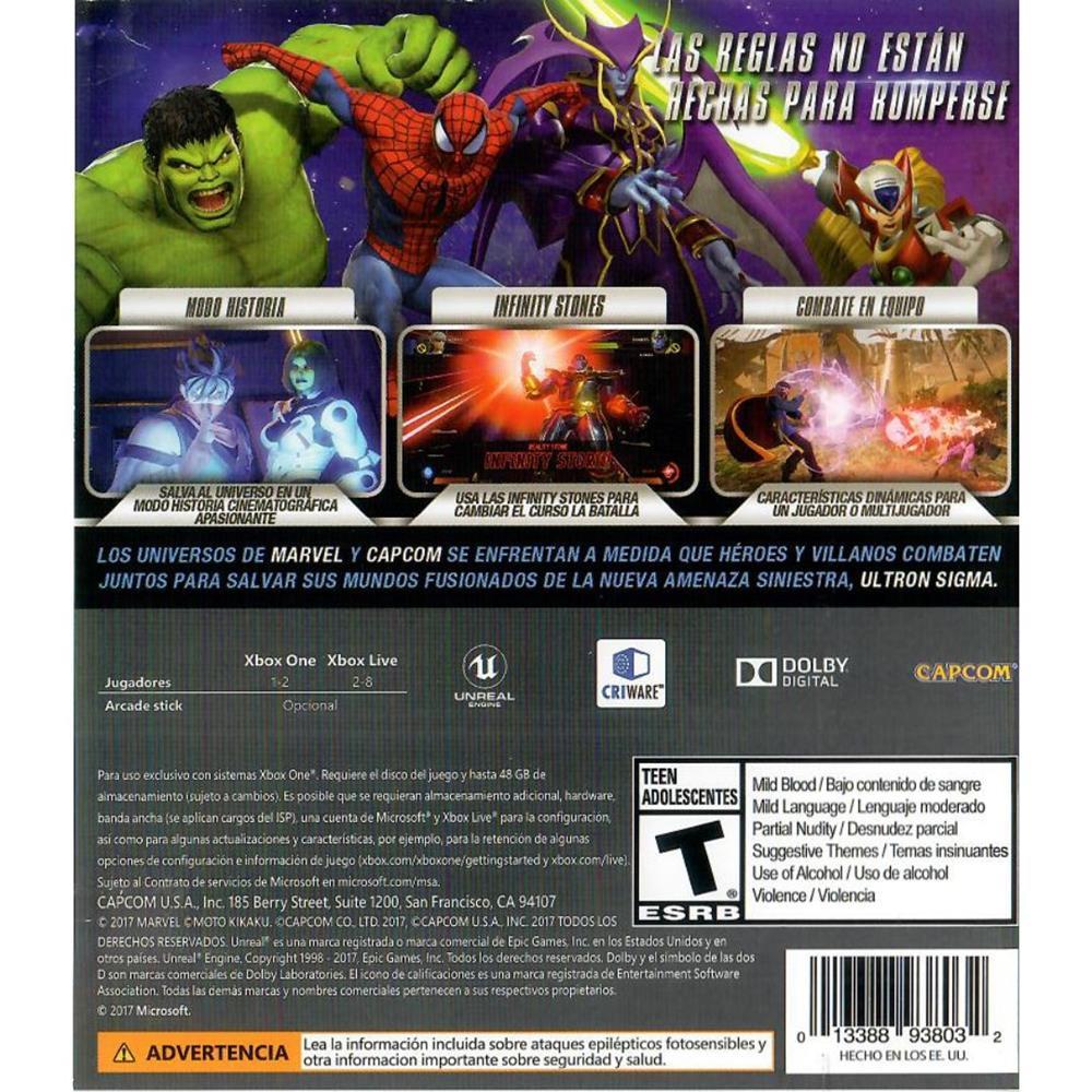 Marvel Vs Capcom Infinite - Xbox One (Seminovo)