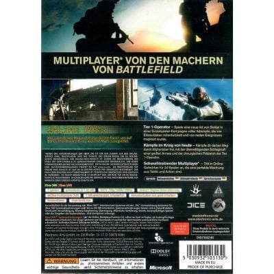 Medal Of Honor (Best Seller) - Xbox 360 (Usado) (Mancha) (Pal Com Trava Região)