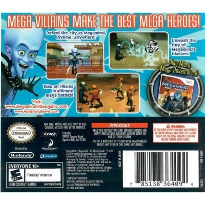 Megamind The Blue Defender - Nintendo Ds (Usado)