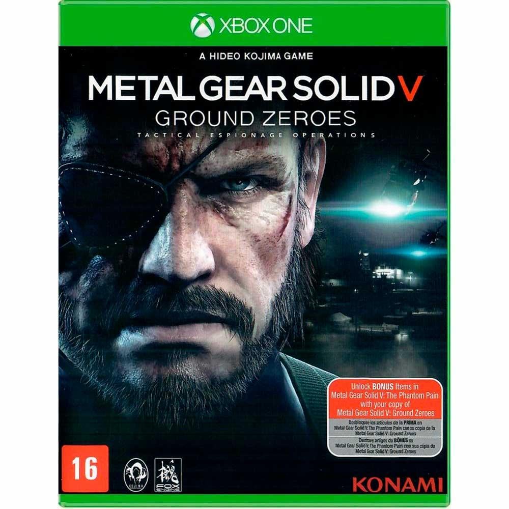 Metal Gear Solid V Ground Zeroes – Xbox One (Usado) (Mancha) Metal Gear Solid V Ground Zeroes - Xbox One (Usado) (Mancha)