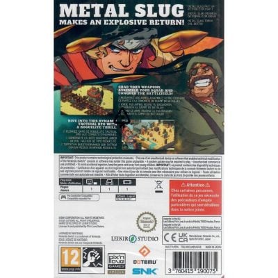 Metal Slug Tactics - Nintendo Switch (Novo) (Europeu)