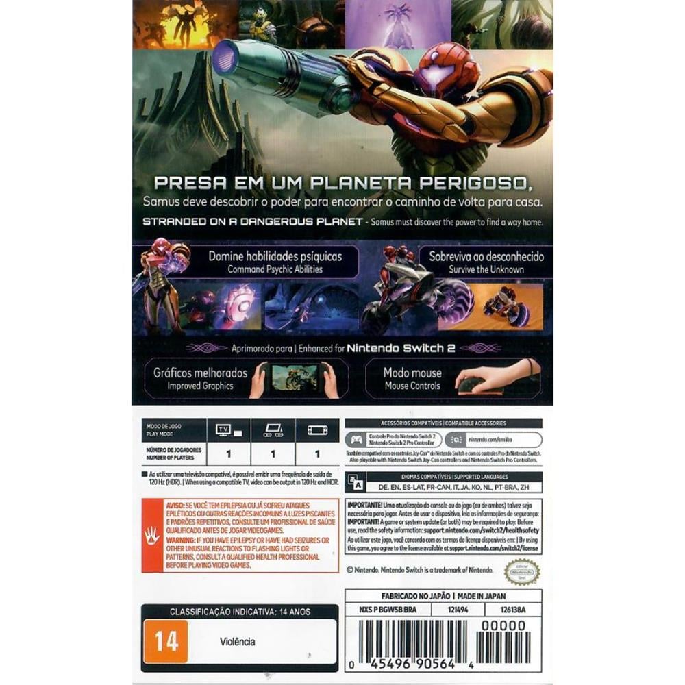 Metroid Prime Beyond - Nintendo Switch 2 (Seminovo)