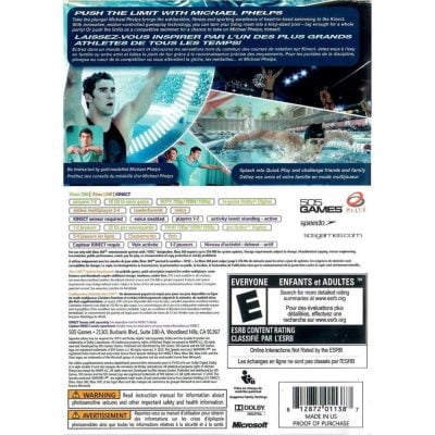 Michael Phelps Push The Limit - Xbox 360 (Usado)
