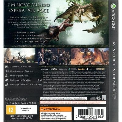 Monster Hunter World - Xbox One (Usado)