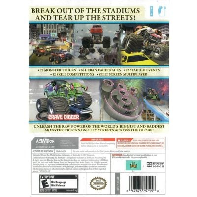 Monster Jam Urban Assault - Nintendo Wii (Usado)