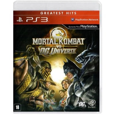 Mortal Kombat Vs Dc Universe - Ps3 (Greatest Hits) (Disco Nao É Greatest Hits)