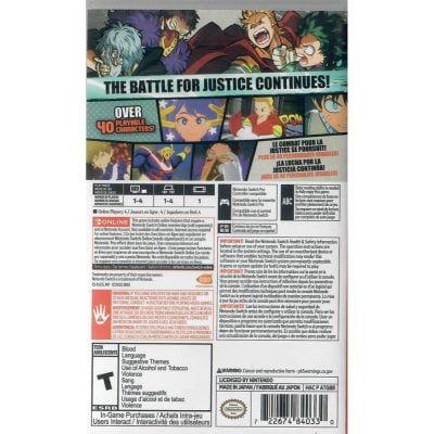 My Hero One's Justice 2 - Nintendo Switch (Seminovo)