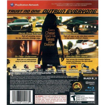 Need For Speed Undercover (Greatest Hits) - Ps3 (Usado)