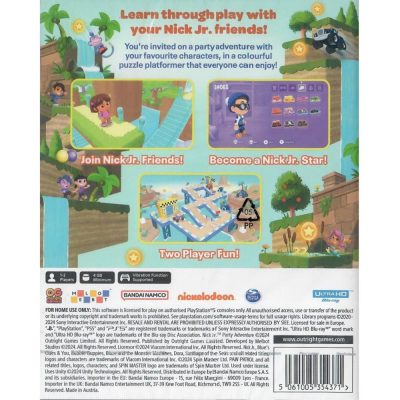 Nick Jr. Party Adventure - Ps5 (Novo) (Europeu)