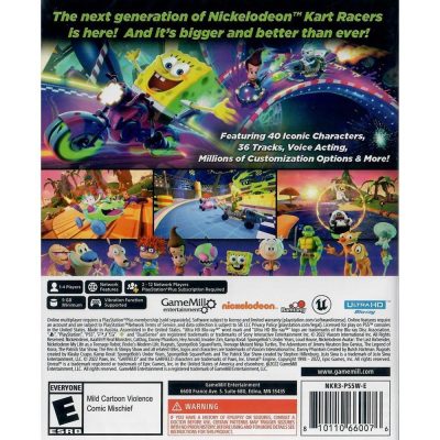 Nickelodeon Kart Racers 3 Slime Speedway - Ps5 (Seminovo)