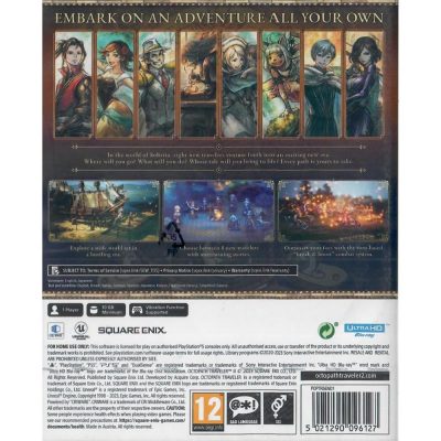 Octopath Traveler Ii - Ps5 (Novo) (Europeu)
