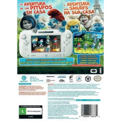 Os Smurfs 2 - Nintendo Wii U (Usado)