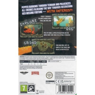 Pepper Crinder - Nintendo Switch (Novo) (Europeu)