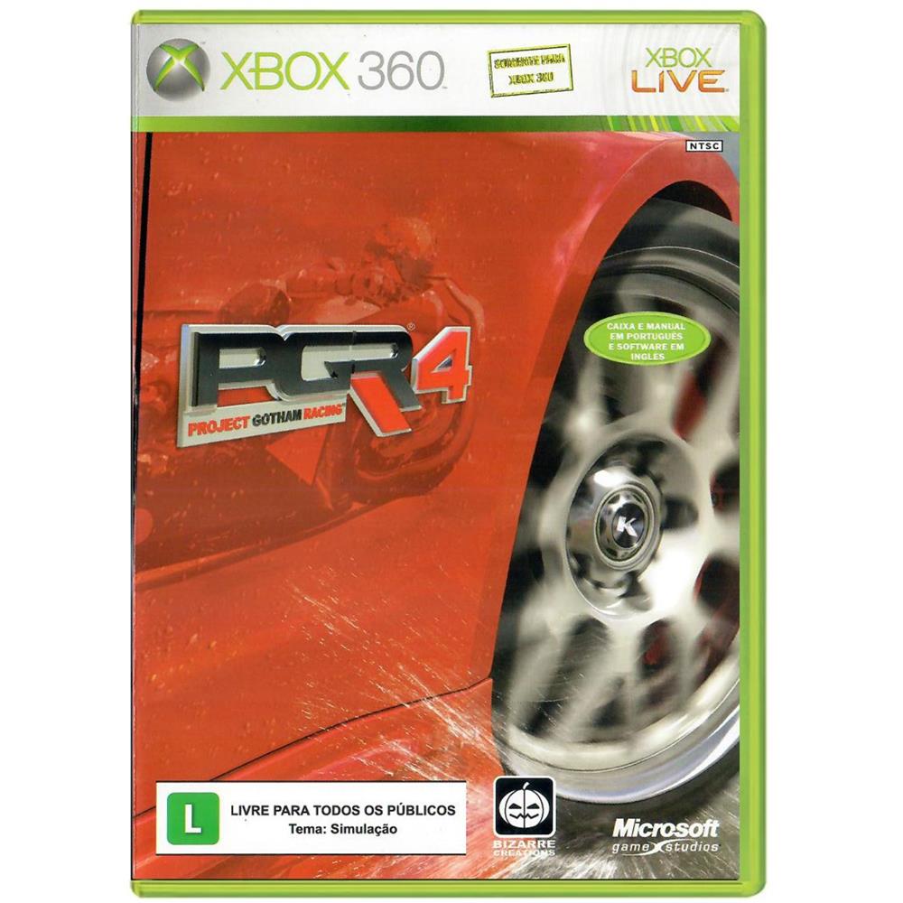 Pgr Project Gotham Racing 4 – Xbox 360 (Usado) (Marca De Leitor) Pgr Project Gotham Racing 4 - Xbox 360 (Usado) (Marca De Leitor)